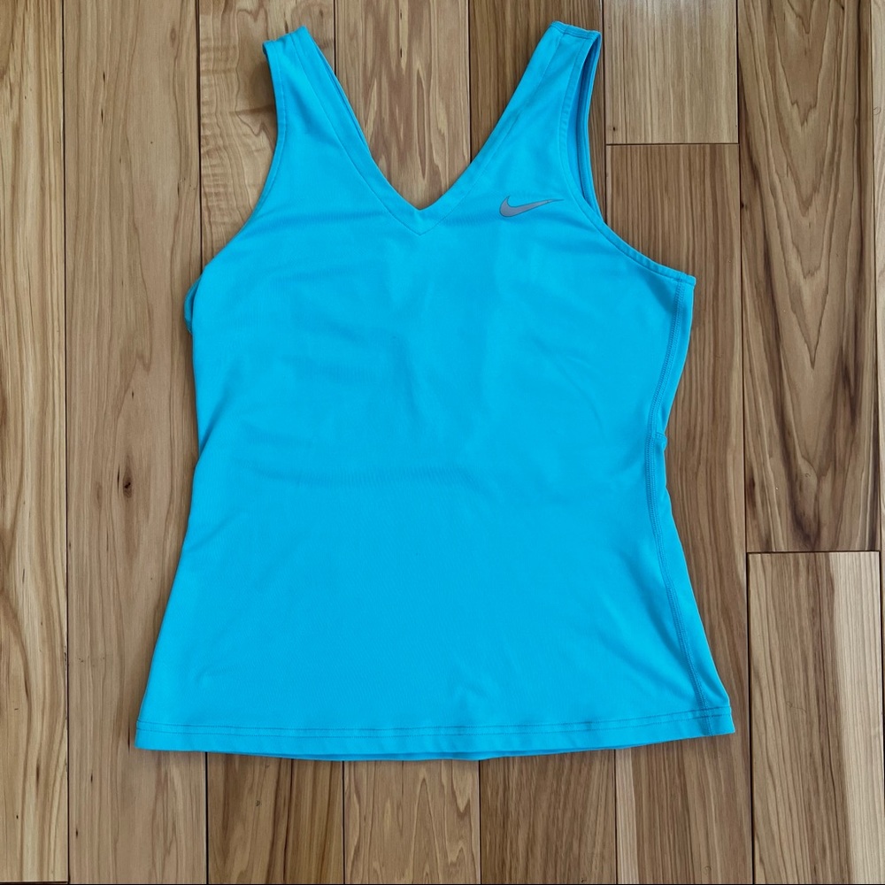 Blue Nike Tennis Tank